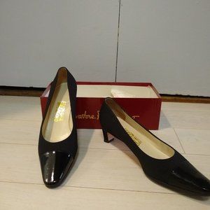 Ferragamo Black Neat 9.5